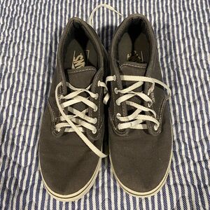 Vans. Lace up sneaker. Gray. Womens size 7.0